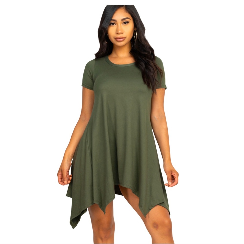 Shortsleeve Dress - Olive
